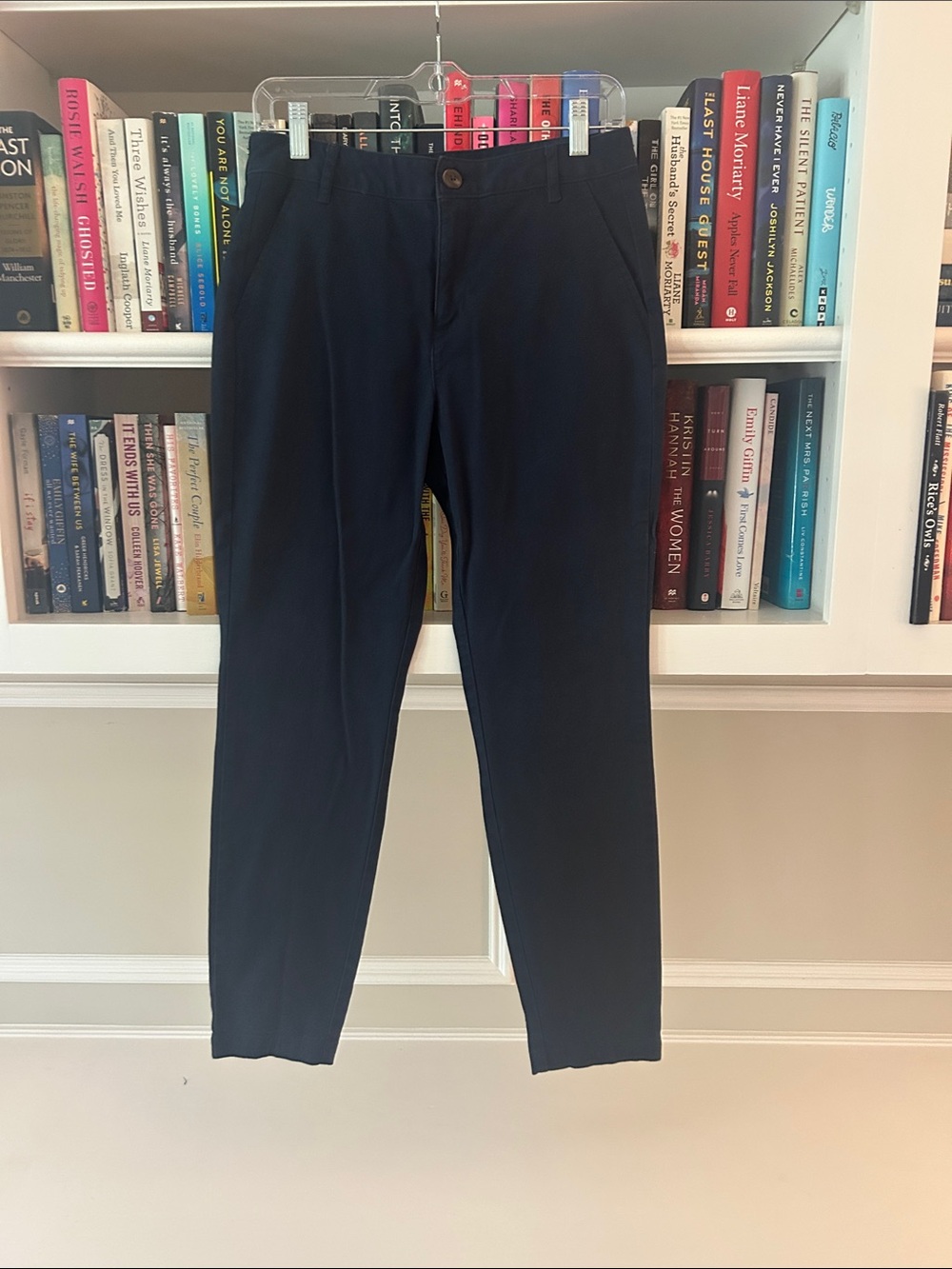 Old Navy Women’s Navy Skinny High Rise Adjustable Waist